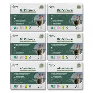 네띠 기저귀 밴드형 아기 부드러운 식물성 3단계 180매 MNS