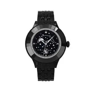 [신세계라이브쇼핑]스와로브스키 5677497 Octea moon 블랙 여성 메탈시계