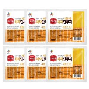 [CJ]하선정 치자꼬들단무지 4無 200g x6개