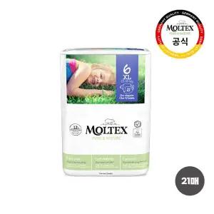 몰텍스 통잠 기저귀 밴드형 아기기저귀 6단계 21매 MNS