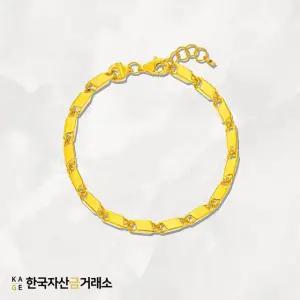 한국자산금거래소 KAGE 24K 순금 아벨 팔찌(남여공용)