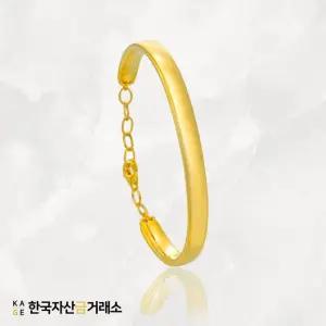 한국자산금거래소 KAGE 24K 순금 클래식 뱅글 팔찌