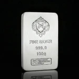 골드앤 로얄 실버바 100g