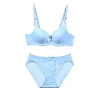 [라일리여성언더웨어] Rly B컵 브라 세트 ZF 팬티 여성 브래지어 볼륨