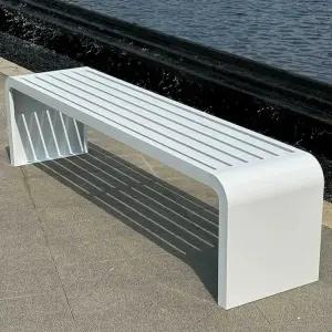 공원벤치 야외의자 정원 나무 평벤치 철제 길이 체어