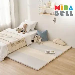 [미라벨]엘린 아기유아 층간소음 놀이방 4단 항균형 폴더매트 120x160 3color