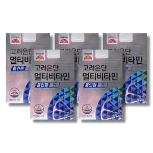 고려은단 멀티비타민 올인원 맨 1560mg 60정 5박스 /wb