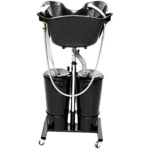 노약자 단일상품 머리감기 세발기 간병 간이 이동식 물통