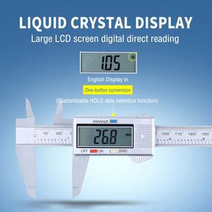 전자 디지털 켈리퍼 버니어 두께 도구 측정 100MM 눈금자 미터 깊이 게이지 150MM