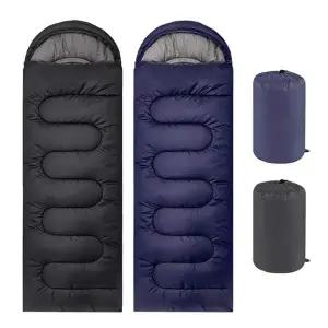 아웃도어 IV52AY84 백패킹 사계절 차박 캠핑 후드 침낭 1300g