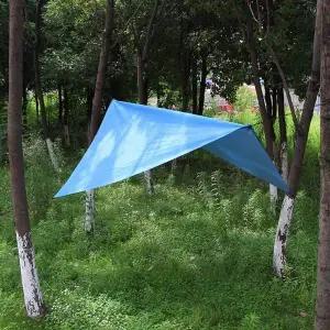 캠핑용 GN00IM72 타프 블루 낚시그늘막 생활방수타프 블루캠핑타프