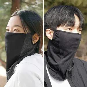 아쿠아 PU18XR26 메쉬 쿨 멀티스카프 UV차단 여름 골프 마스크 자외선차단 얼굴 햇빛가리개