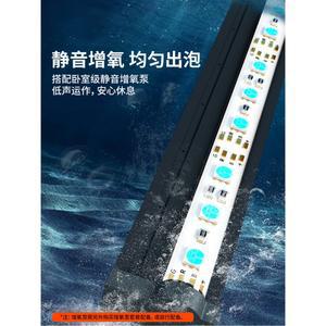 어항 기포기 무소음 에어커튼 기포발생기 LED 조명