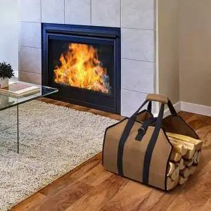 캠핑 TY56HQ98 장작 정리 가방 아웃도어 수납 포켓 야외용