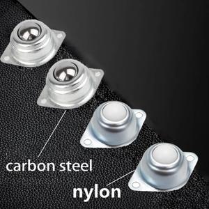 하프 인치 불스아이 휠 나일론 캐스터 볼 컨베이어 조립 라인 범용 롤러 스케이트