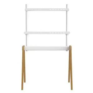 [알티피아]마운트피아 TV 스탠드 이젤형 ME-86 (42-75in) (화이트) 거치대 티비