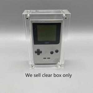 투명 마그네틱 릴 보관함 디스플레이 게임 라이트용 박스 게임보이 쉘 스탠드 콘솔 커버