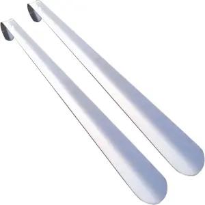 남성 여성 부츠 헤비 듀티 스테인리스 스틸 슈혼을 위한 수누니코 2팩 롱 메탈 슈혼-16.5인치 엑스트라