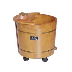 족욕통 대나무 족욕탕 바구니 1 뚜껑 습식 마사지 무릎 휴대용족욕바구니 욕조