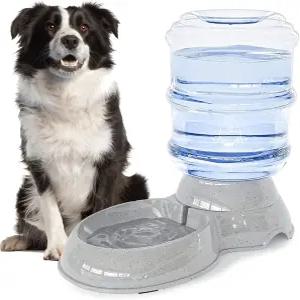 자동 개 급수기 3갤런 11L 중력 애완동물 스테이션 개와 고양이를 위한 대용량