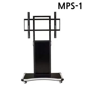 [셀러에이드]마운트피아 TV 모니터 스탠드 이동형 MPS-1 (65-90in) (블랙) 거치대