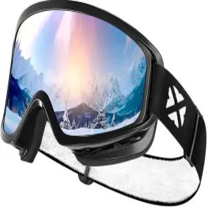 남성용 맥스줄리 스키 고글 스노우 스노보드 여성용 김서림 방지 HD 렌즈 M7