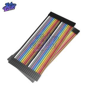 40 핀 20CM  라인 수-수 + 암-수 점퍼 와이어 케이블  PCB DIY 키트 브레드 보드용