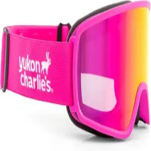 유콘 찰리의 스노우 고글 - 원통형 렌즈 스키 대비 향상 눈부심 감소 김서림 방지