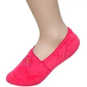 부드럽고 따뜻한 꽃자수 숙녀 덧신 5족