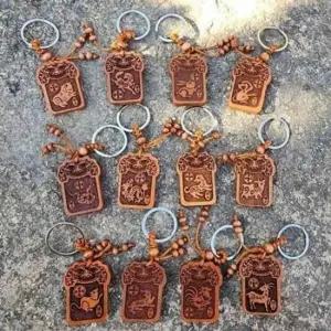 키링월드 십이지신 키링 띠별 액막이 복숭아 나무 삼재