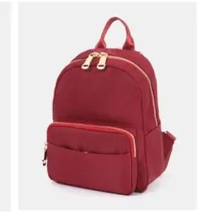 가벼운 미니 작은 가방 여행 백팩 아줌마 가방 레드