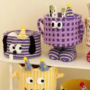 왕눈이 수납 바구니 정리함 보관함 소품 인테리어 다용도