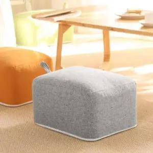 [하프클럽/셀러허브]홈인러브 사각 스툴(40x30x20cm) (그레이)