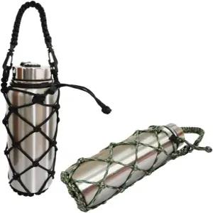 시가요기 파라코드 홀더 하이드로 플라스크 텀블러용 물병 캐리어 슬링 슬리브 12 18 24 32 40온스