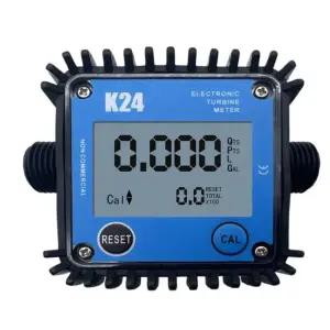 디지털 터빈 유량계 액체 게이지 측정 기름 센서 물