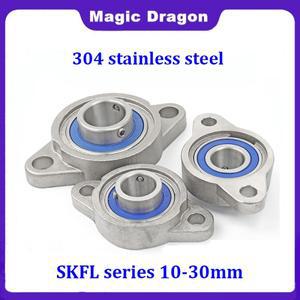 304 스테인레스 스틸 소형 시트 베어링 1/5피스 10MM ~ SKFL000