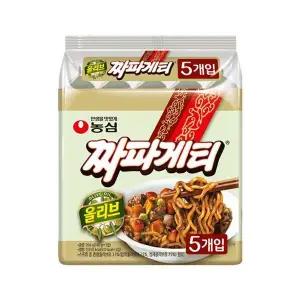 [NS홈쇼핑]농심 올리브 짜파게티 10봉e[35772650]