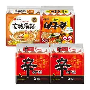 [NS홈쇼핑]신라면 10봉 + 안성탕면 5봉 + 너구리 5봉e[35772691]