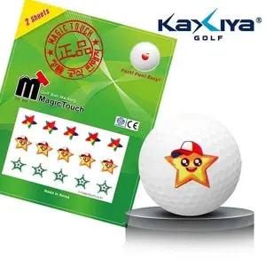 골프공 DI85AQ32 스티커 매직터치 별캐릭터