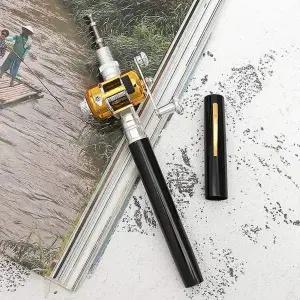 미니 EI28LB48 펜 낚싯대 블랙 펜낚싯대 미니낚시대