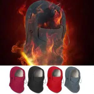 겨울 WK53EQ32 낚시 등산 방한용 커플 자 후드 마스크 패션