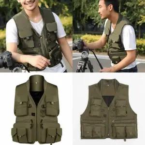 주머니많은조끼 GZ27HG76 카키 XXXL 바다낚시조끼 레저조끼