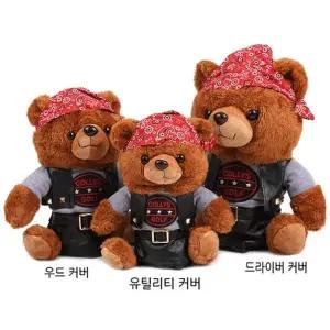 라이더 JY59WE07 베어 캐릭터커버 우드카바1개 골프채커버 클럽