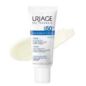 유리아쥬 선크림 배리어덤 시카 리페어 수분 40ml