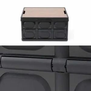 30L DC58OA18 캠핑 폴딩박스 블랙 캠핑미니테이블 캠핑수납박스