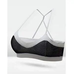 여자 VL59AT23 스포츠 브라 브라렛 필라테스 브래지어 X자형