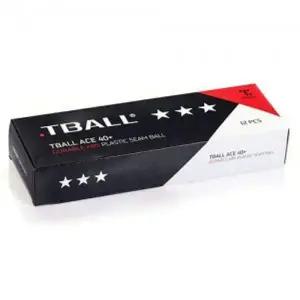 티마운트 LK41DL14 티볼 에이스 40 3성 탁구공 12개입 연습구