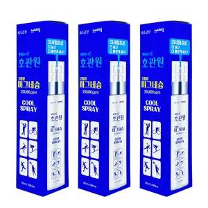 뿌리는 호관원 마그네슘 스프레이 120ml 3개 고함량 쿨링관리