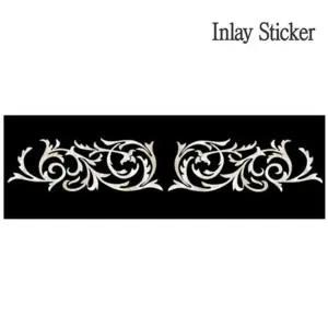 악기스티커 L R Ukul Ornamental Swirl-WP 스틱커 장식 데코 꾸밈 기타 소품