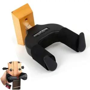 기타스탠드 벽걸이 행거 거치대 오토락 기타 수납대 고정대 스텐 벽거치대